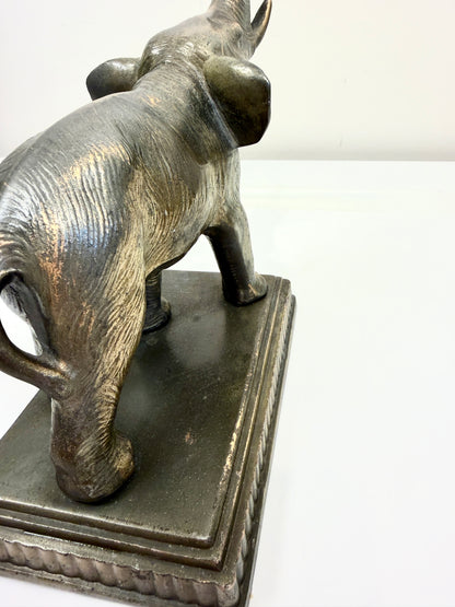 Vintage Elephant Bookend