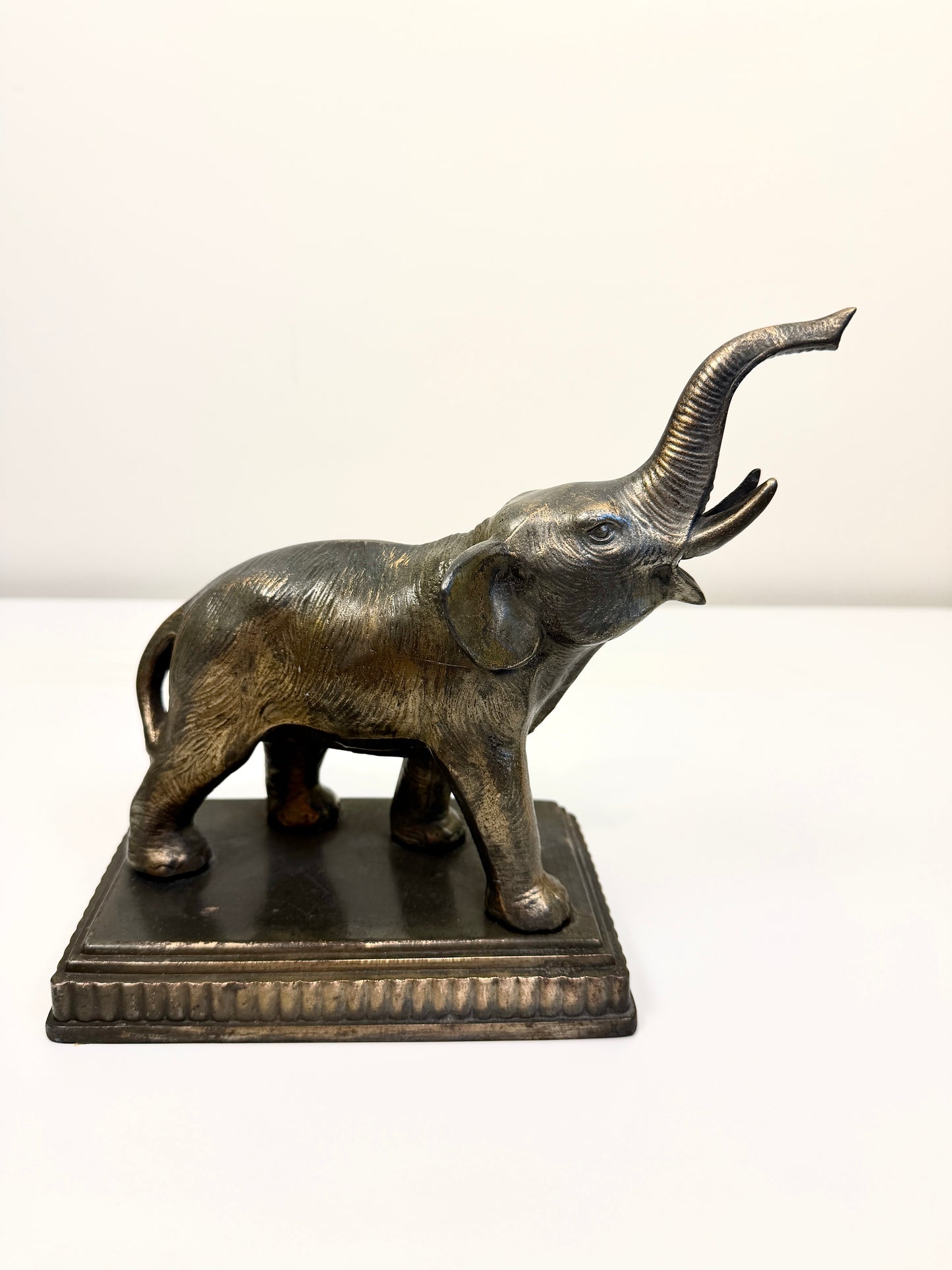 Vintage Elephant Bookend