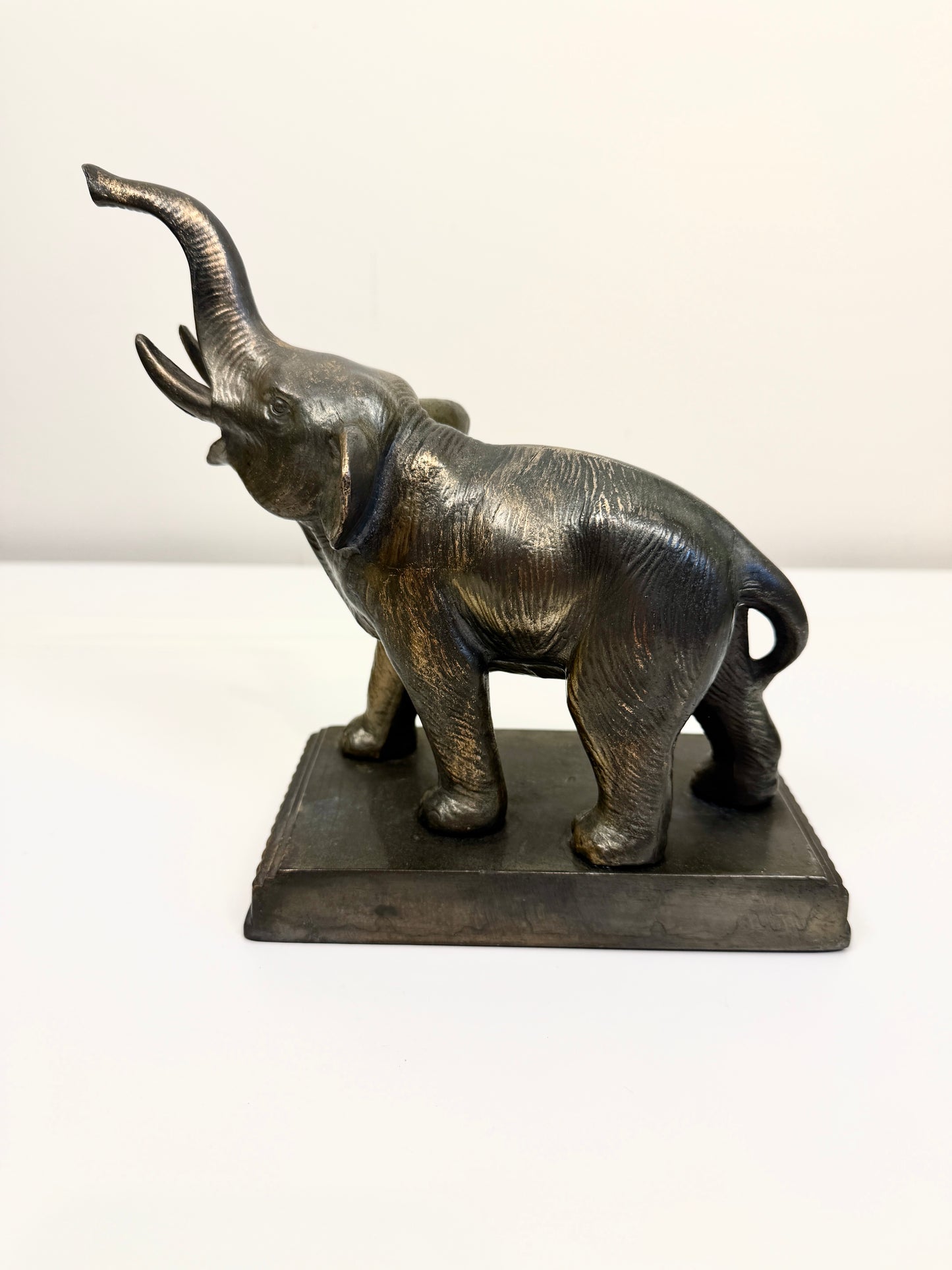 Vintage Elephant Bookend
