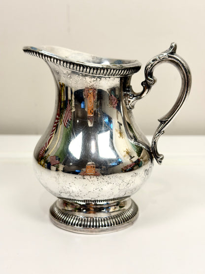 Vintage or Antique Silver Creamer Pitcher: Gorham