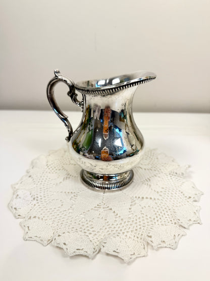 Vintage or Antique Silver Creamer Pitcher: Gorham