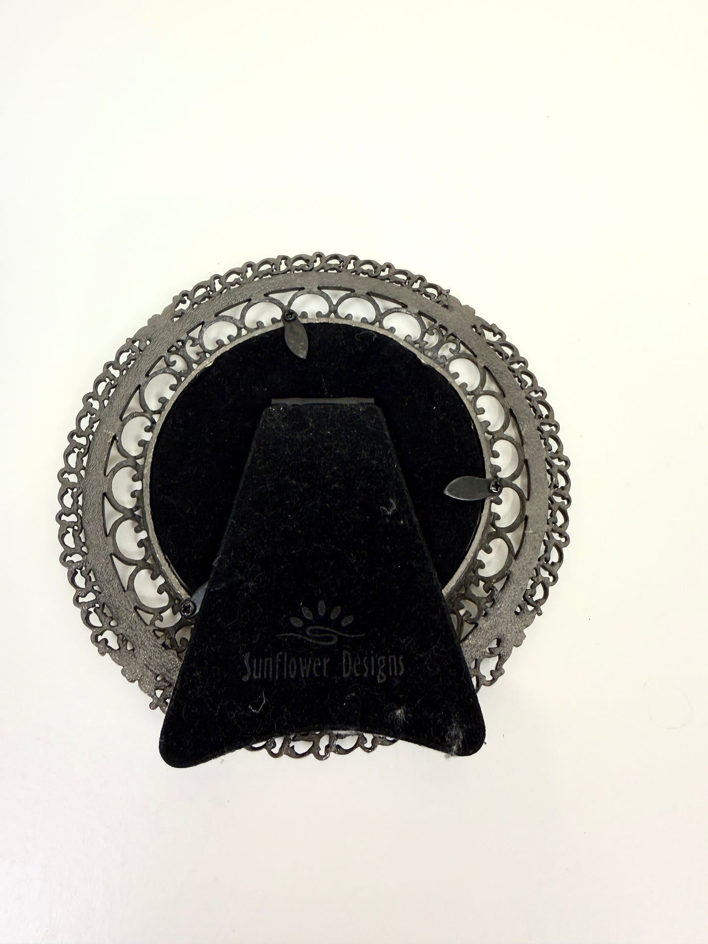 Vintage Picture Frame with Bird Illustration