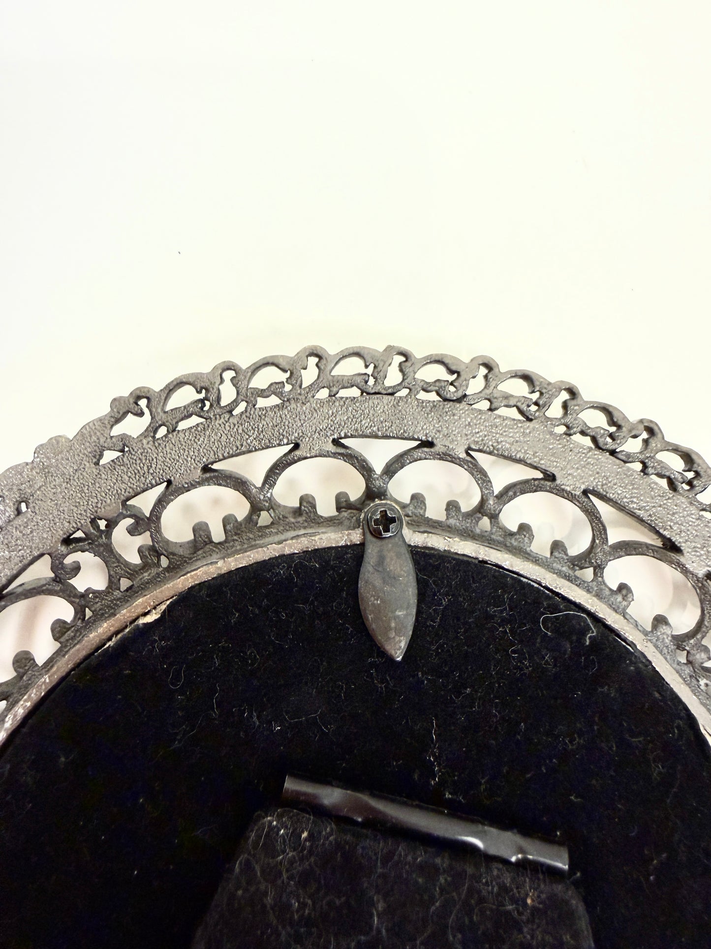 Vintage Picture Frame with Bird Illustration