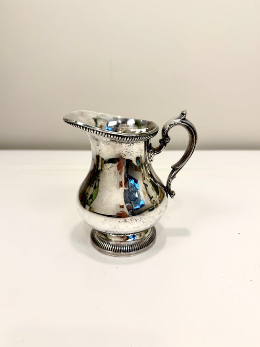 Vintage or Antique Silver Creamer Pitcher: Gorham
