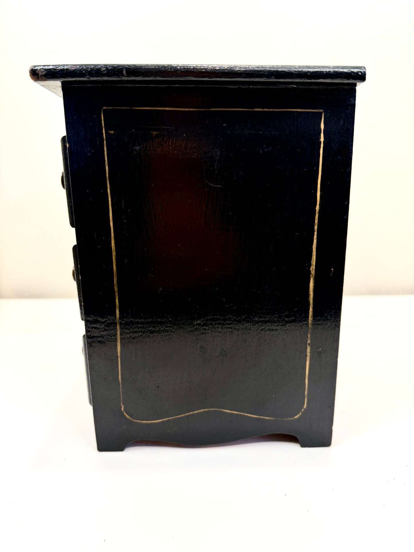 Antique Hand Painted Cabinet
