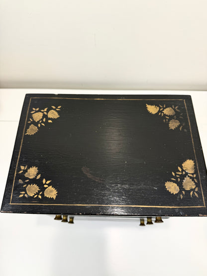 Antique Hand Painted Cabinet