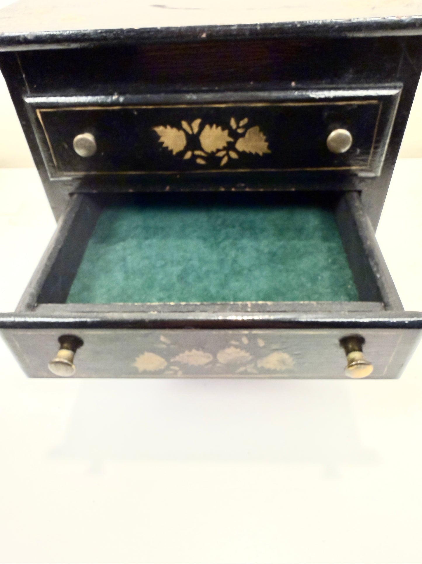 Antique Hand Painted Cabinet
