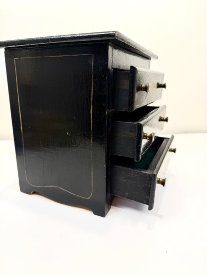 Antique Hand Painted Cabinet