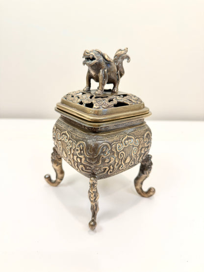 Vintage Bronze Incense Burner