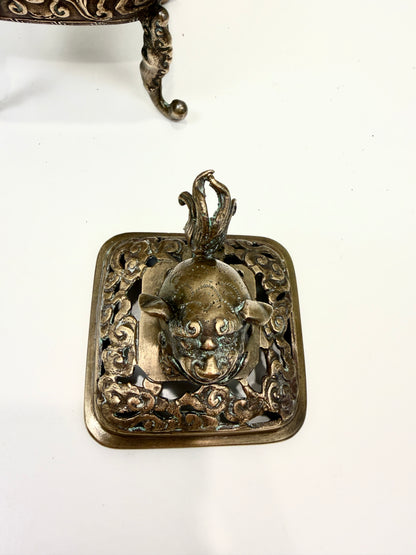 Vintage Bronze Incense Burner