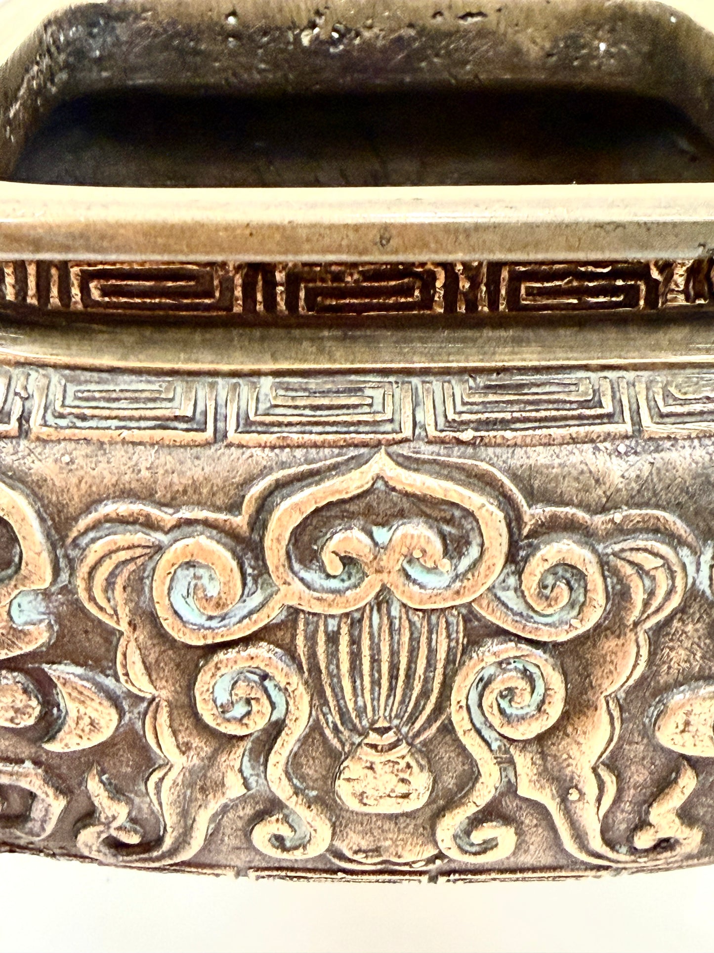 Vintage Bronze Incense Burner