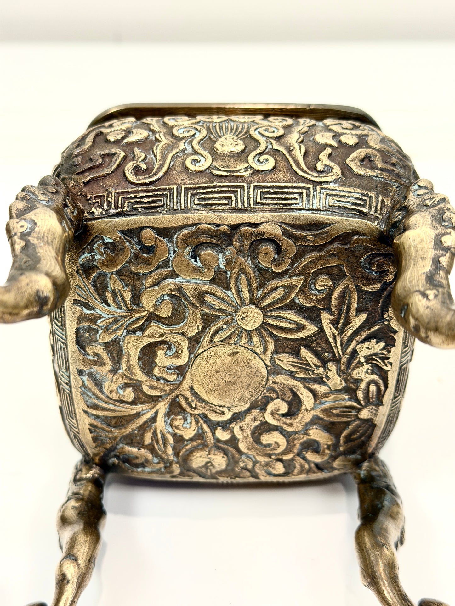 Vintage Bronze Incense Burner