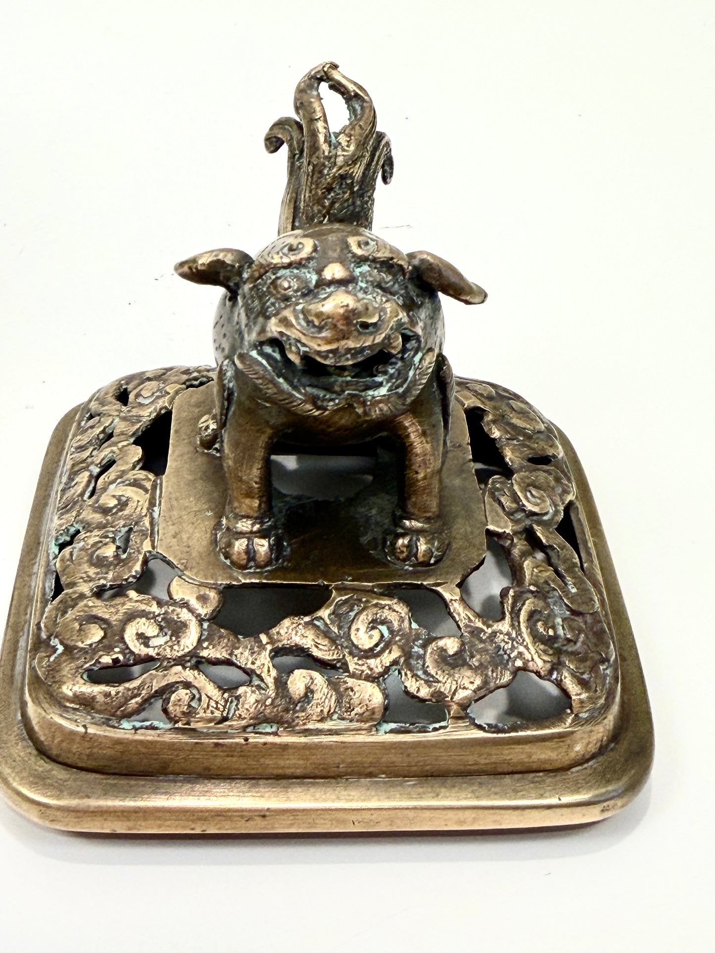 Vintage Bronze Incense Burner