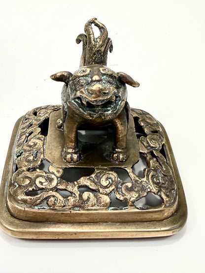 Vintage Bronze Incense Burner