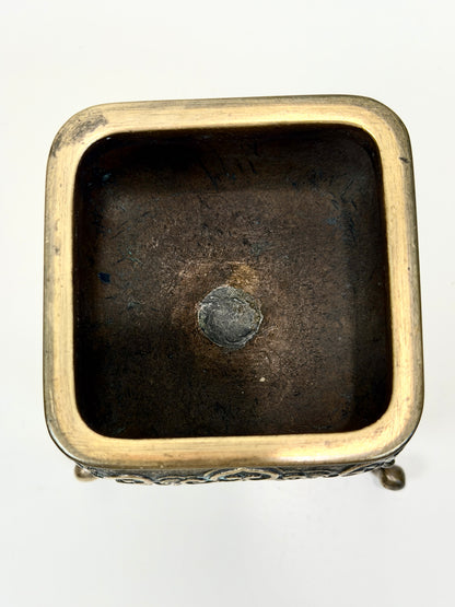 Vintage Bronze Incense Burner