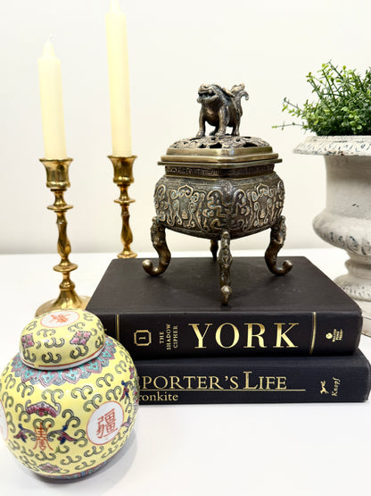 Vintage Bronze Incense Burner