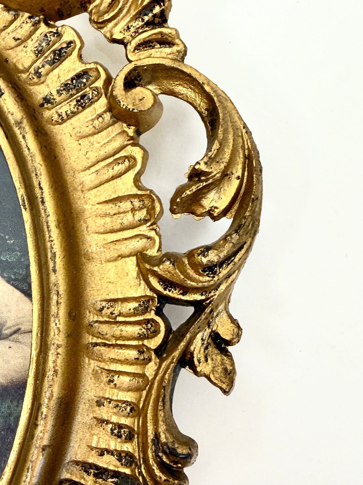 Vintage Ornate Gilt Wall Art:  Italy