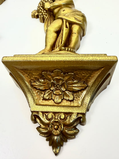 Vintage Syroco Angel Wall Art