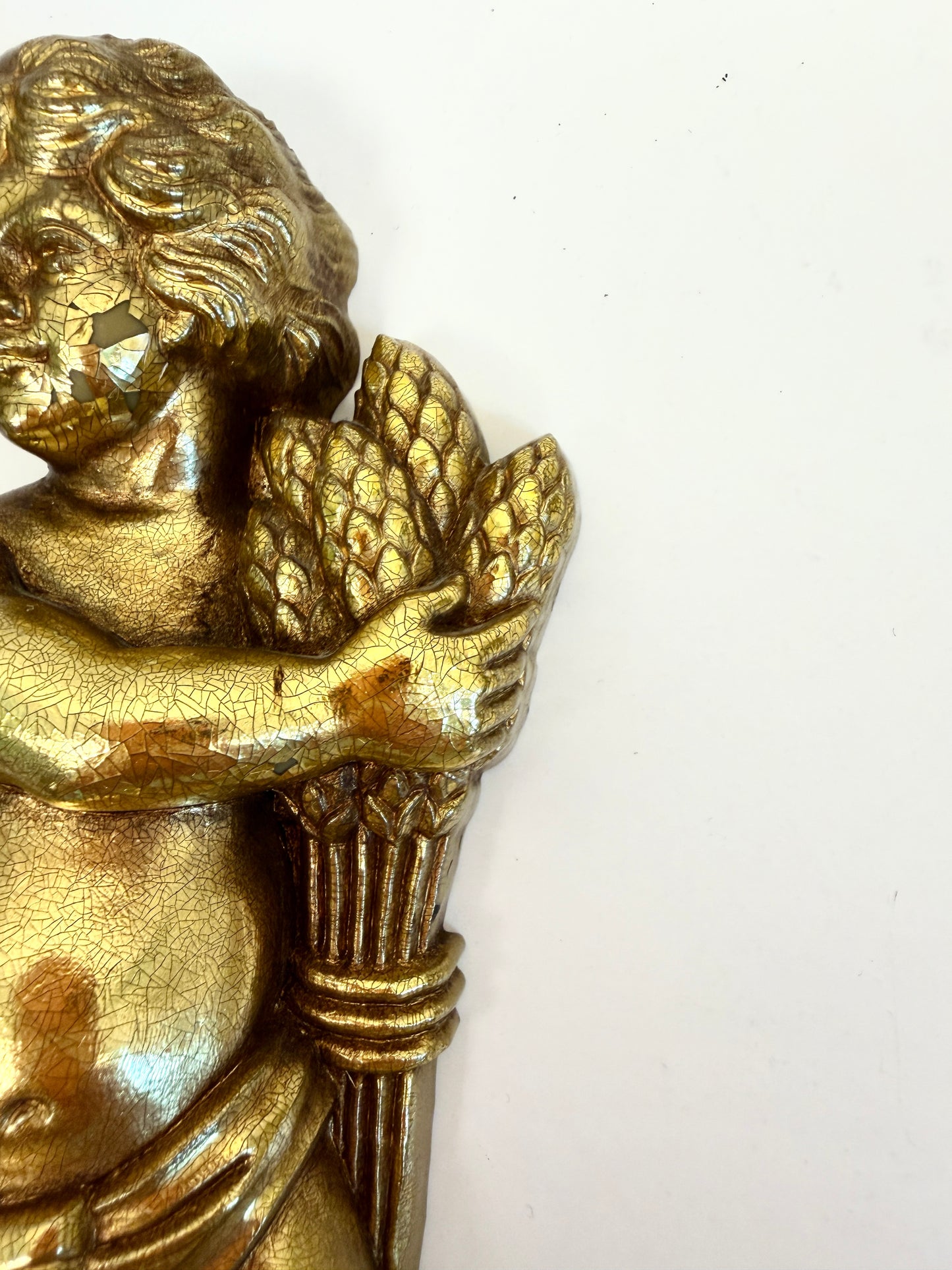 Vintage Syroco Angel Wall Art