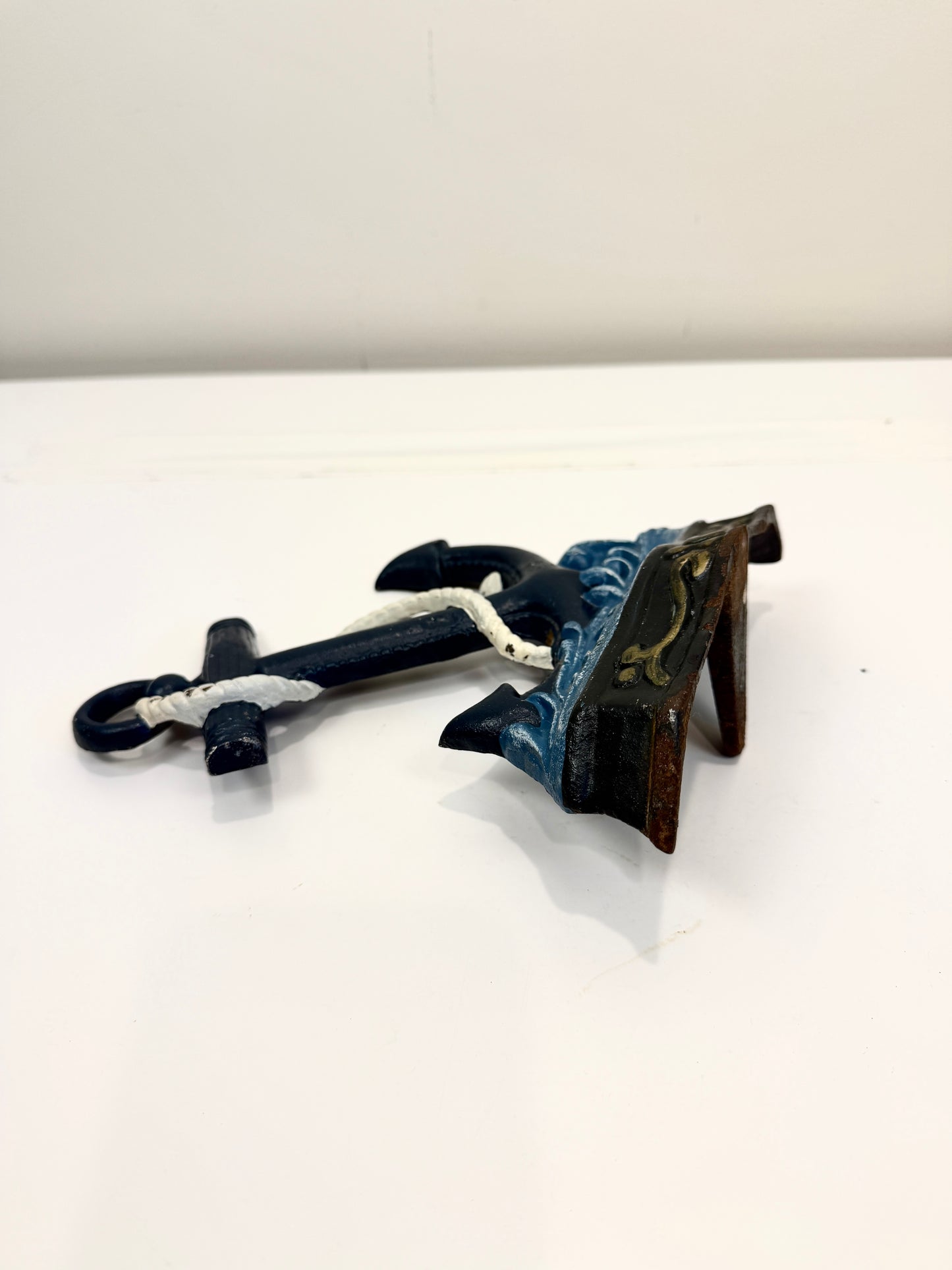 Vintage Anchor and Rope Doorstop