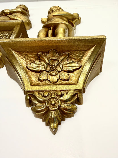 Vintage Syroco Angel Wall Art