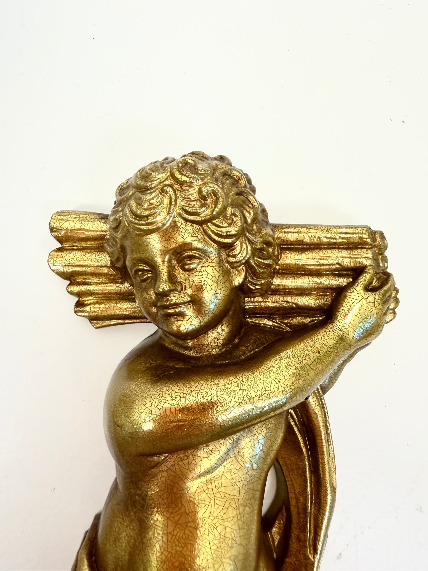 Vintage Syroco Angel Wall Art