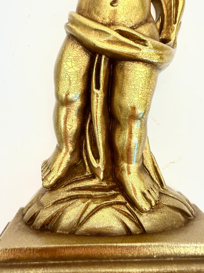 Vintage Syroco Angel Wall Art