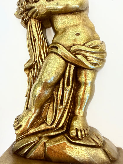 Vintage Syroco Angel Wall Art