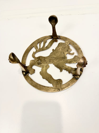 Vintage Brass Kettle Stand