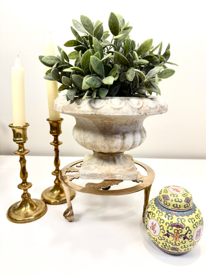 Vintage Brass Kettle Stand