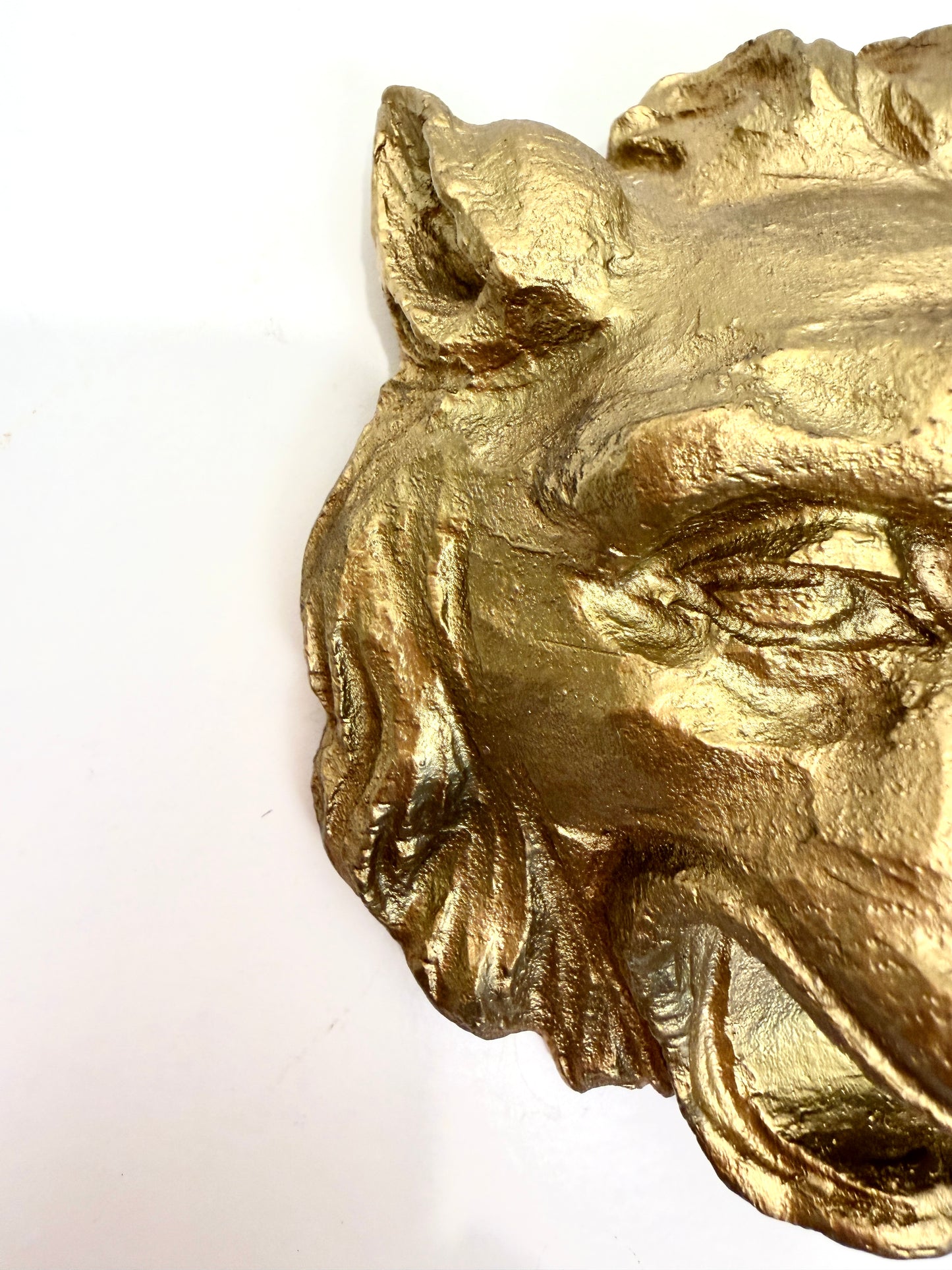 Lion Head Wall Art Pair