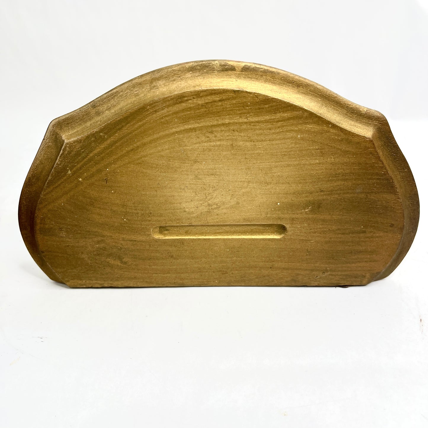 Vintage Syroco Gold Half Round Shelves