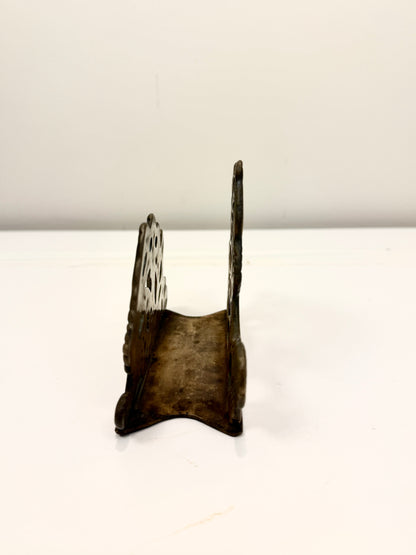 Vintage Brass Mail or Napkin Holder