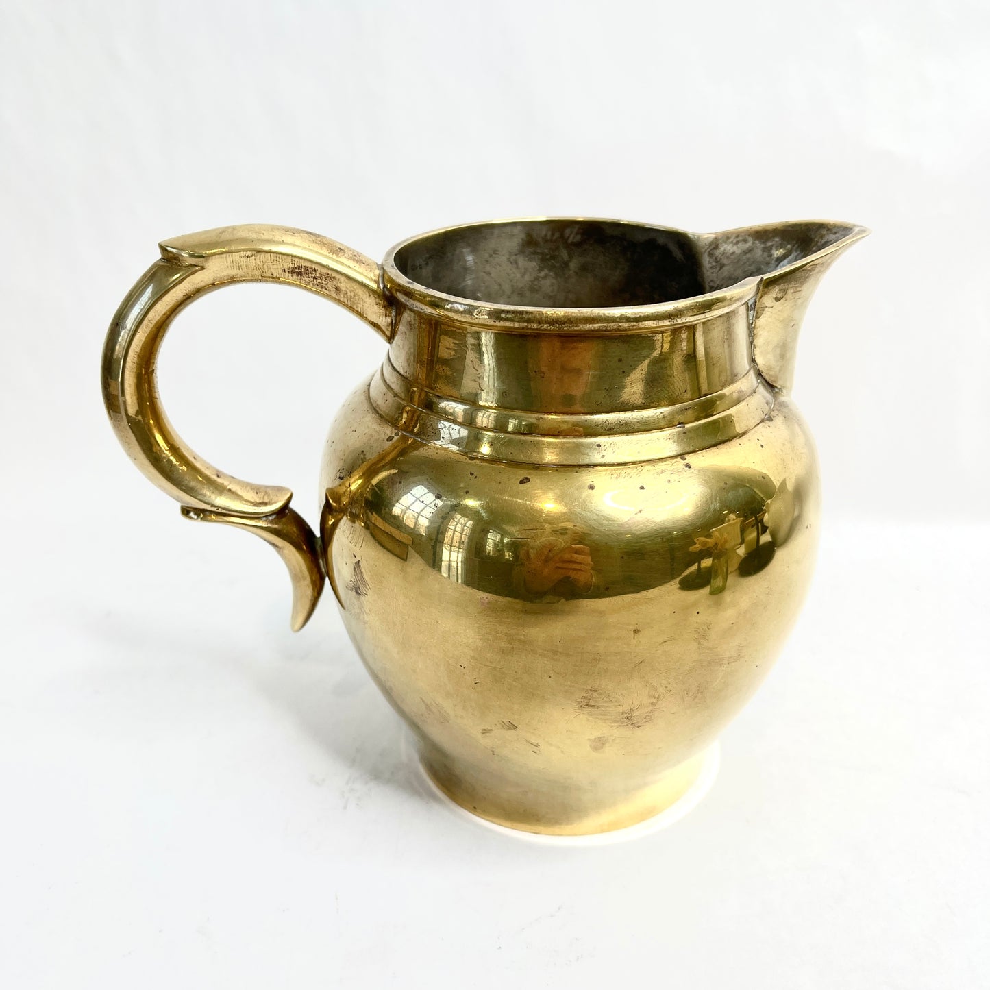 Vintage Brass Pitcher