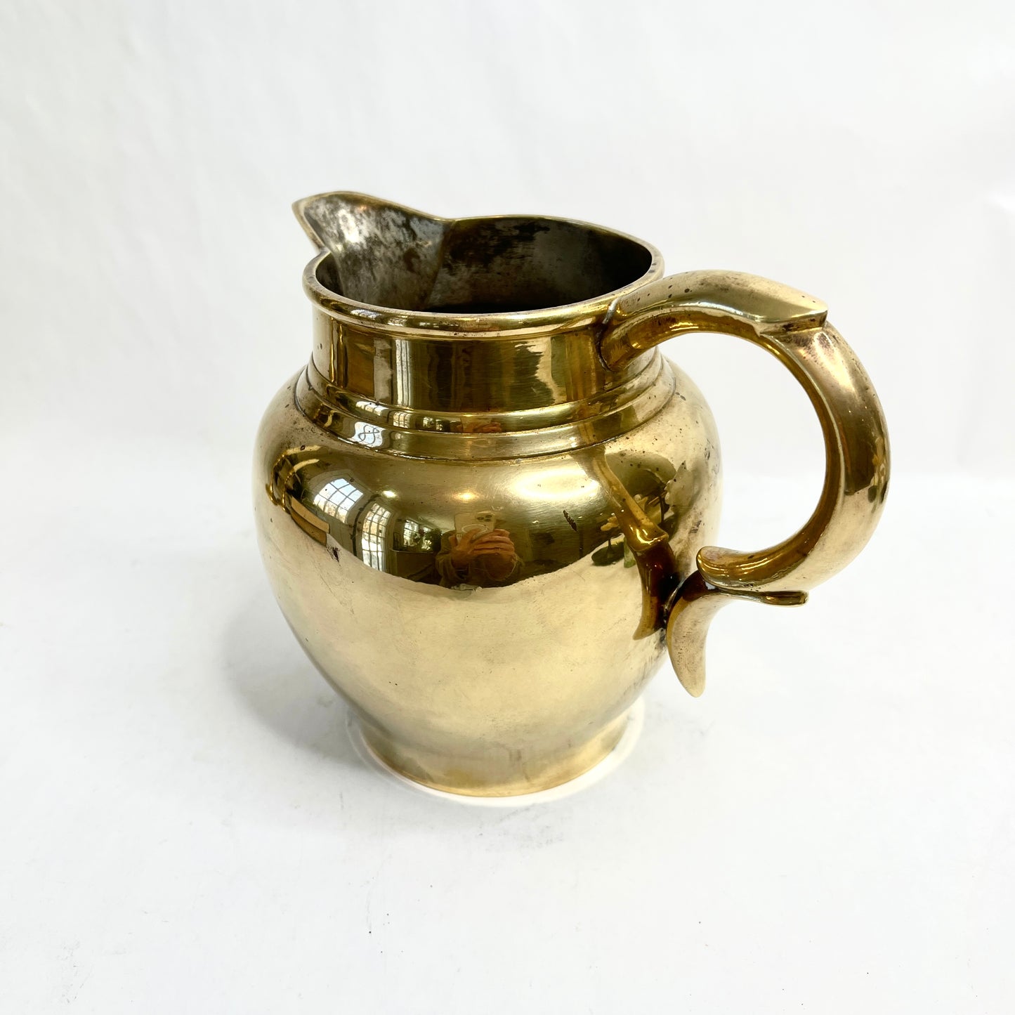 Vintage Brass Pitcher