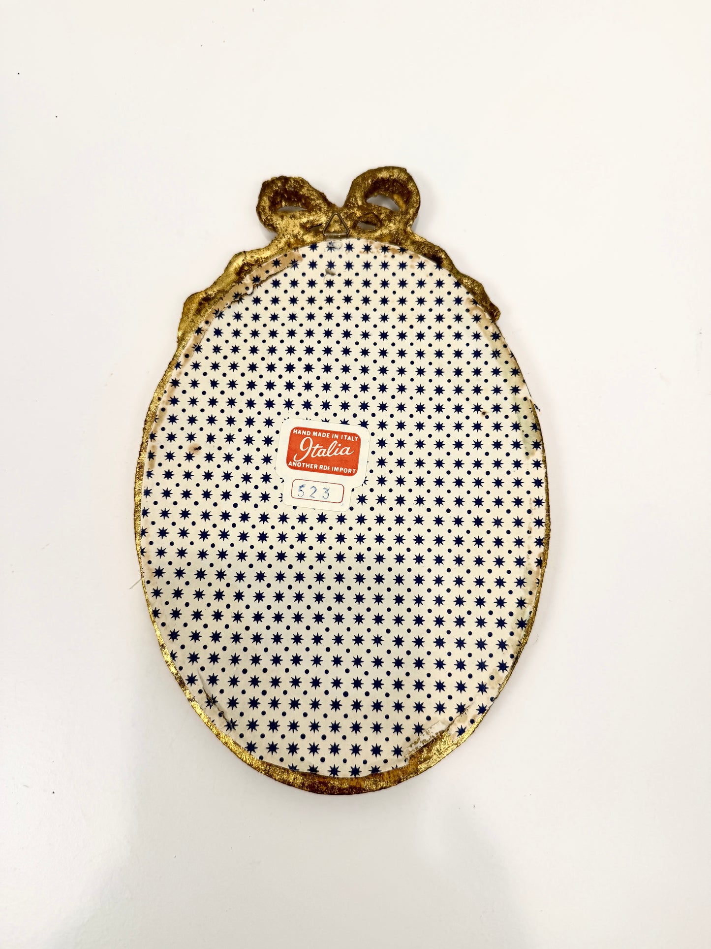 Vintage Gilt Italian Mirror