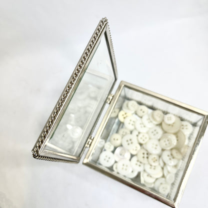 Silver and Glass Display Box