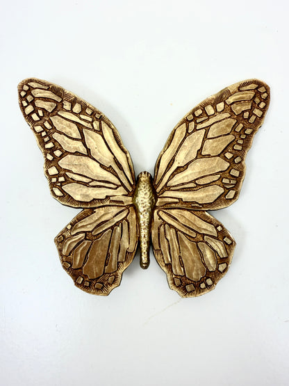 Vintage Syroco Gold Bufferflies