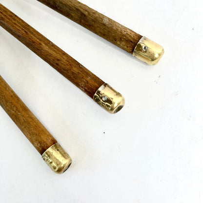 Vintage Wooden Towel Bar