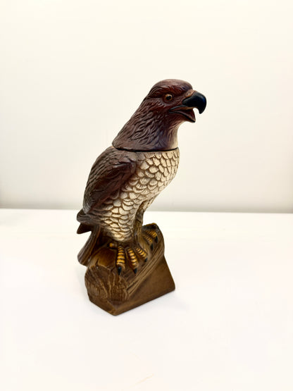 RARE Vintage Hawk Decanter