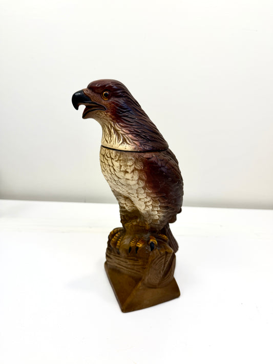 RARE Vintage Hawk Decanter