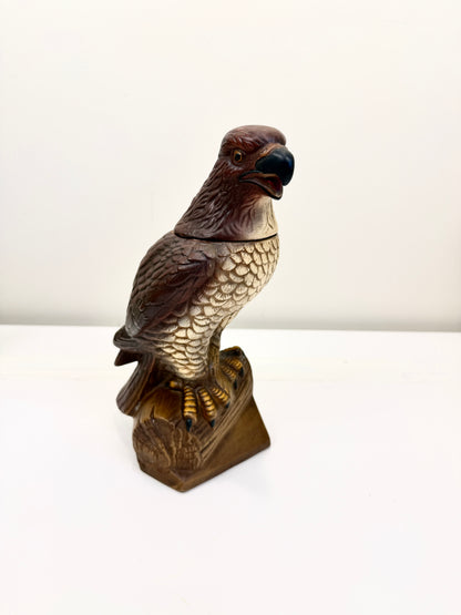 RARE Vintage Hawk Decanter