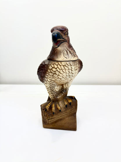 RARE Vintage Hawk Decanter