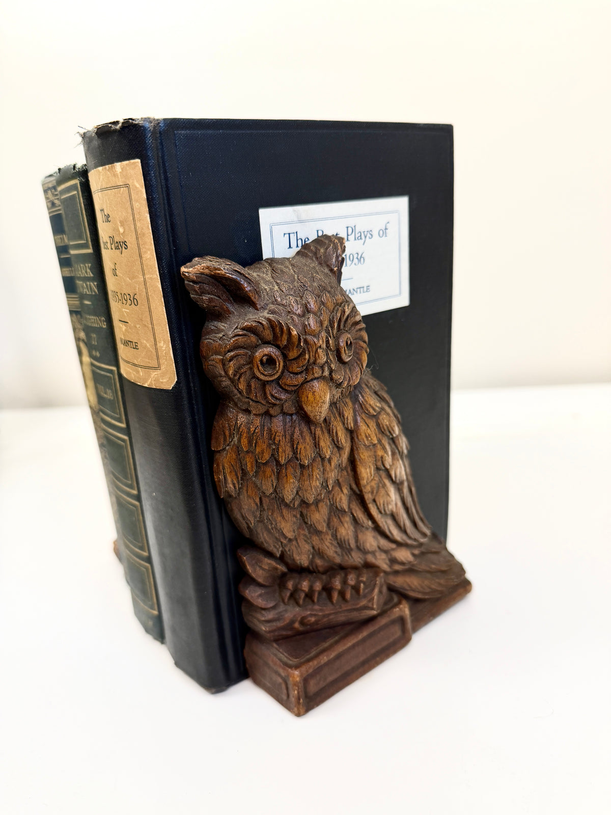 Vintage Owl Bookends