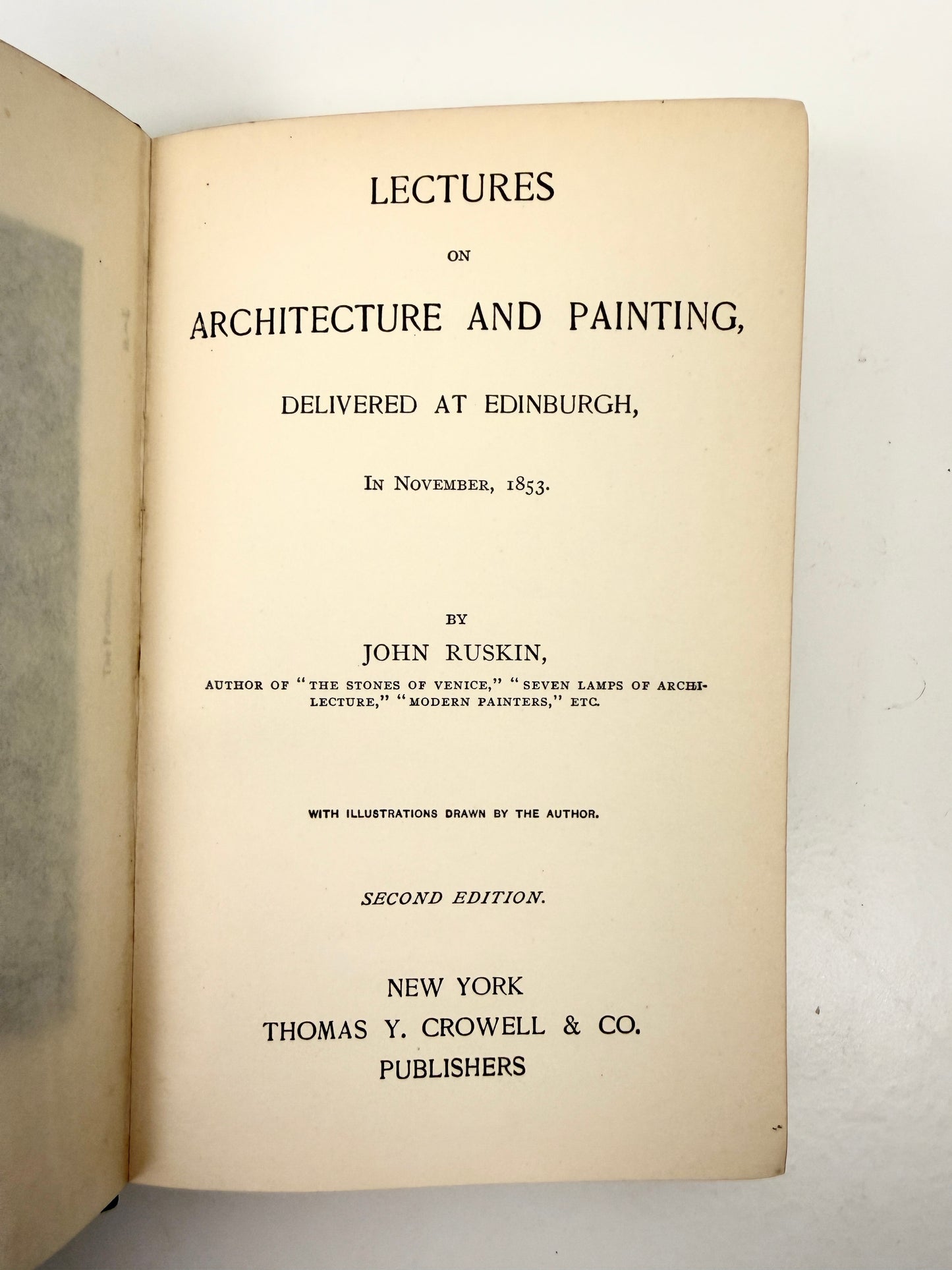 Antique Green Books:  John Ruskin