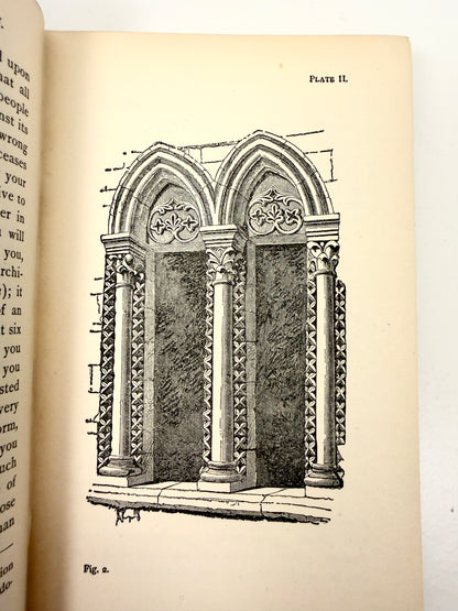 Antique Green Books:  John Ruskin