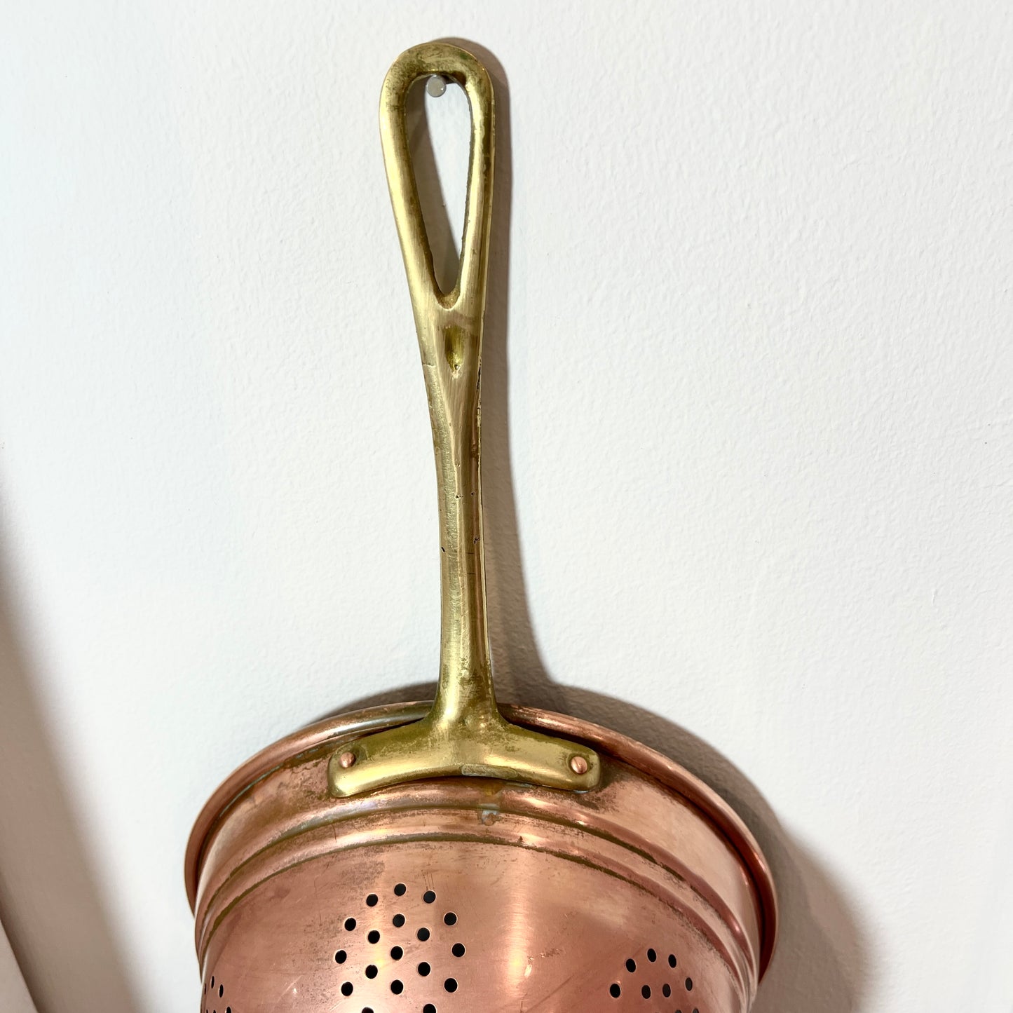 Vintage Copper Strainer