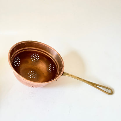 Vintage Copper Strainer