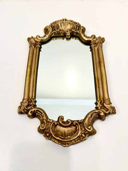 Vintage Gold Mirror: French Style