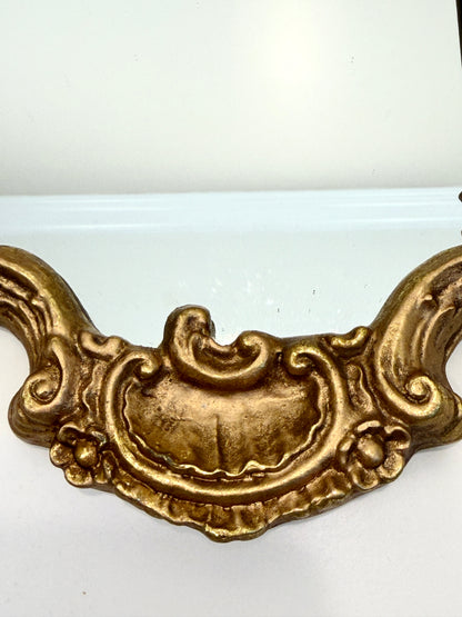 Vintage Gold Mirror: French Style